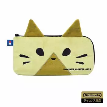 Лицензированный чехол Monster Hunter Rise для Nintendo Switch Palico Airou Switch [Продукт Nintendo] [Совместимо с Nintendo]