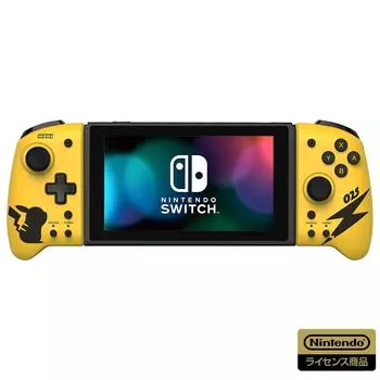Лицензированный контроллер Grip для Nintendo Switch Switch [продукт Nintendo] Pikachu-COOL [совместимый с Nintendo]