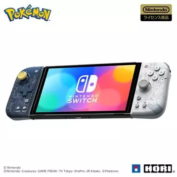 Лицензированный контроллер Pokemon Grip, подходящий для Nintendo Eevee Friends Switch [продукт Nintendo] Switch™ и [совместимый с Nintendo]