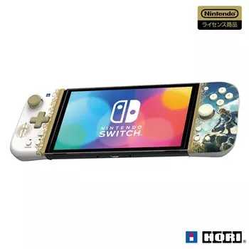 Лицензированный контроллер The Legend of Zelda Tears of the Kingdom Grip, подходящий для Nintendo Switch [Продукт Nintendo] Switch™ [Совместимо с Nintendo]
