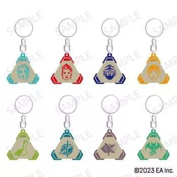 Лицензированный металлический брелок Apex Legends Trading Icon 8 предметов [Официальный продукт] Vol.3 (BOX)