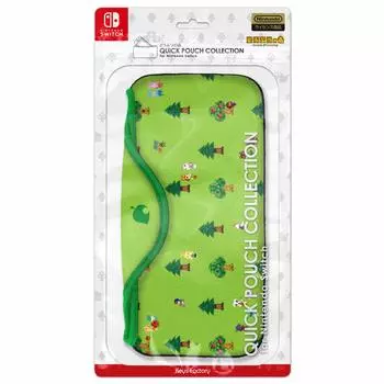 Лицензированный QUICK POUCH COLLECTION для Nintendo Switch Новый [продукт Nintendo] (Горизонты Animal Crossing) Типа B