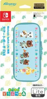 Лицензированный Smart pouch EVA для Nintendo Switch Lite Animal New Horizons [продукт Nintendo] Crossing