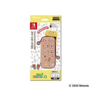 Лицензированный Smart pouch EVA для Nintendo Switch Lite Animal Crossing Line Art [продукт Nintendo]