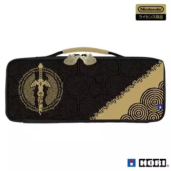 Лицензированный The Legend of Tears of the Kingdom Wide Pouch для Nintendo Switch [Продукт Nintendo] Zelda: Switch™ [совместимо с Nintendo]