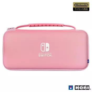 Лицензированный тонкий твердый чехол Plus для Nintendo Strawberry Pink с органической моделью Nintendo Switch EL и Nintendo [Nintendo Product] Switch™