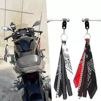 Личность ручной работы стример хип-хоп ретро кисточка украшение спортивный велосипед чёрный/красный