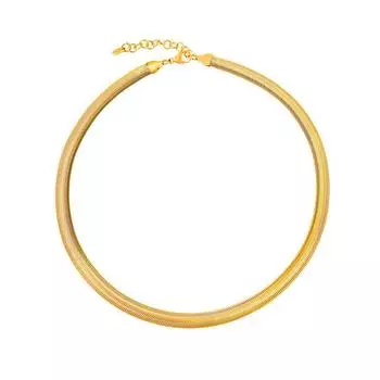 Личность Темперамент Цепь Змея Хип-Хоп Легкое Роскошное Универсальное Ожерелье Титановая Сталь 18K Jinxi Императрица Вдовствующая Ювелирные Изделия Ключичная Цепь Женщины