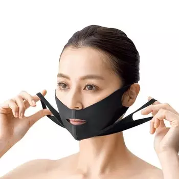 Лицо линия лица небольшая подтяжка лица линия лица лицо вверх легкая подтяжка красивое тейпирование подтяжка лица подтяжка, подтяжка, пояс, лицо, вверх, тренировка, маска, вверх, лицо, чёрный