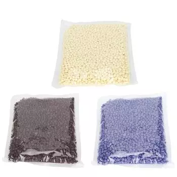 Лицо, подмышки, ноги, удаление волос, твердый воск, бобы, домашний салон красоты, воск для депиляции, 500 г Coffee Chocolate