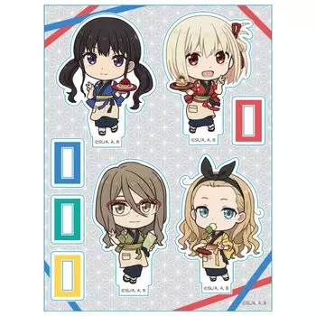 Licorice Recoil Acrylic Character Stand B Character Cafe Licoli [Deformed Ver.]