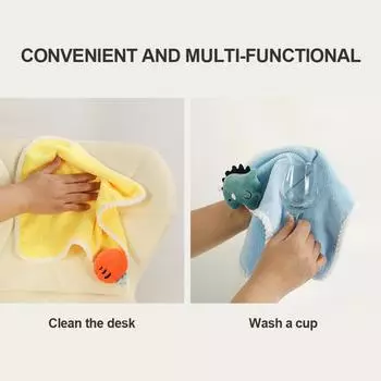 Лидер продаж, 1 упаковка милых полотенец для рук из микрофибры, очень толстые детские впитывающие полотенца с героями мультфильмов и животных, носовой платок для купания CHINA