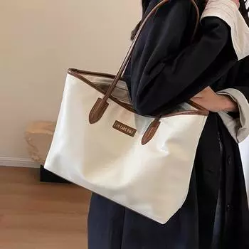 Лидер продаж через границу, женская сумка, новинка 2023 года, летняя модная трендовая сумка-тоут, большая вместительная дорожная сумка на одно плечо