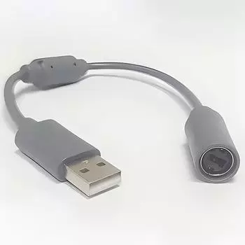Лидер продаж для Microsoft Xbox360 для Xbox 360 Usb Breakaway Cable Line PC Cable Off Cord Adapter с фильтром
