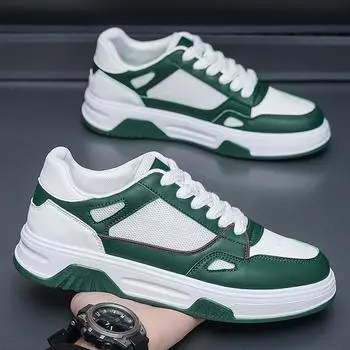 Лидер продаж, мужская повседневная обувь, сетчатые дышащие кроссовки, низкие нескользящие кроссовки для ходьбы, 2024 г., новая мужская обувь на плоской подошве 39