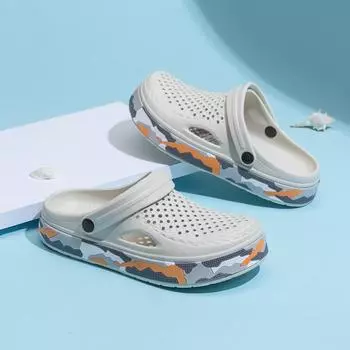 Лидер продаж, обновленные камуфляжные мужские сандалии, повседневная обувь, легкие сандалии из ЭВА, красочные летние пляжные туфли унисекс, Zapatos Hombre 40-41