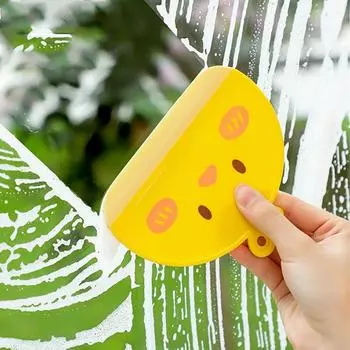 Лидер продаж, универсальный бытовой мягкий силиконовый многофункциональный модный скребок для стеклоочистителей, доска для чистки дома, живая вода, лезвие, чистящие средства, ванная комната, кухня жёлтый