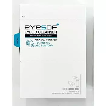 Lidlab Eye Soap Plus Eyelid Cleaner Tea Tree Oil Puritox Eyelid Eye Cleanser 50ML, 2 units