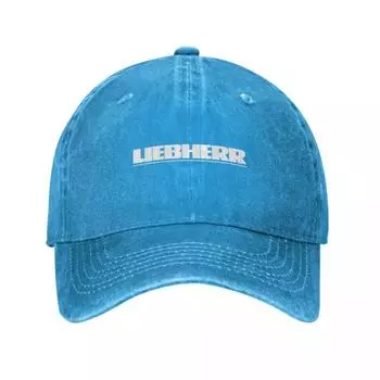 Liebherr Construction Белый Эскаватор Бейсбольная Кепка Мужская Для Солнца Пляжные Прогулочные Шапки Бейсбольная Кепка Шляпы Для Женщин Унисекс