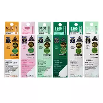 Liedl Shot Serum Beauty Needle Korean Trial Retinol Cica Vitamin Collagen 6 servings 6 types