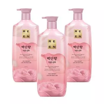 Lien Jayoon Sandalwood Shampoo Fruity Peony Fragrance, 950ml, 3 pcs.