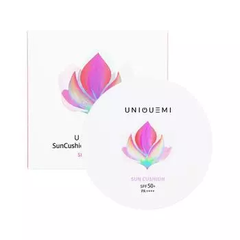 Lieno Sun Cushion Big Sun Cushion Moisture-rich, large capacity, SPF50+ moisturizing for the whole family, PA++++, 1 piece, 25g