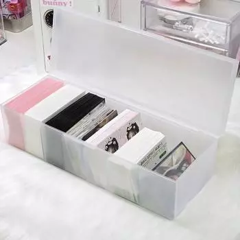 Life All Poker Case Прозрачный 7-сегментный ящик для хранения покера Poka Tong