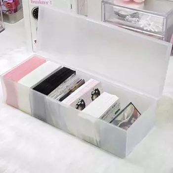 Life All Poker Case Прозрачный 7-сегментный ящик для хранения покера Poka Tong