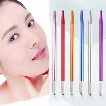 Life Beauty Alloy Ручной карандаш для бровей и губ Fog Tattoo Line Полуперманентный инструмент для красоты розовый