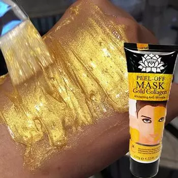 Life Beauty Золотая коллагеновая маска против пилинга для лица, старения, морщин, удаления черных точек