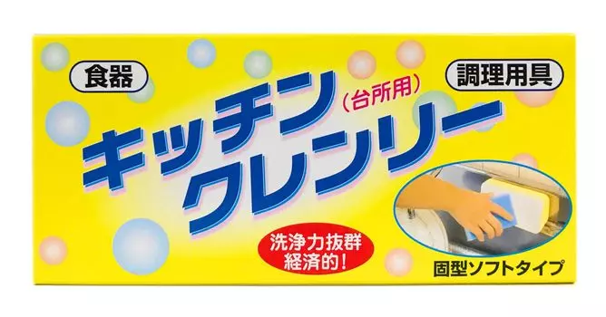 Life Chemical Kitchen Cleanly 600 г TV Представлено на Hirunandes Твердое моющее средство для кухни Концентрированное мягкое средство Присоска фиксированного типа