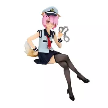 Life in Another Noodle Stopper Figure Ram Inugami Police ReZERO -Starting World-
