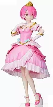 Life in Another Super Premium Figure Pretty Princess Approximately 23cm Complete Figure ReZERO -Starting World- Ram Ver. ABS&PVC Pre-painted
