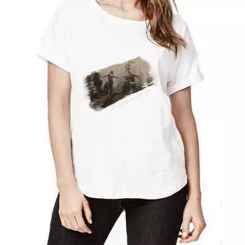 Life Is Strange Плюс Размер Летняя футболка Топ Женщины Короткий рукав Круглый вырез Повседневный Большой S белый