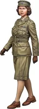 Life Miniatures WWII британский вспомогательный маршевый уорент-офицер Элизабет Виндзор 2-го класса 1945 г., неокрашенный набор из смолы 1/35 (1 фигурка) ЛМ-35005