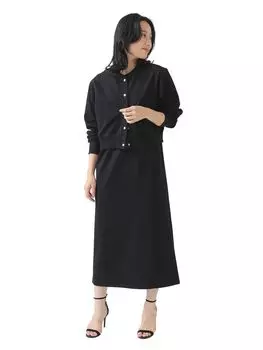 Life Store by One Piece Cut Cardigan x One Piece Set BLACK M [Beaming Beams] (С-М) Женский чёрный