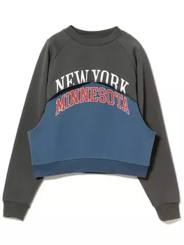 Life Store by Sweat ambiance 2way Толстовка CHARCOAL ONE SIZE [Beaming Beams] Женская древесный уголь