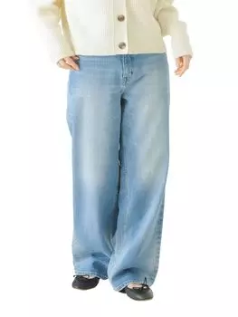 LIFE STORE от LIFE STORE от Healthy Denim от BEAMS Широкие джинсовые брюки Serissa Custom 23 (БАМИНГОВЫЕ БАЛКИ) BMING BEAMS/Джинсы BMING женские, средние_использованные