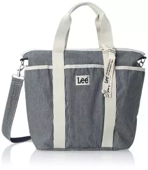 LIFE Толстая хлопковая сумка-тоут Campus Tote 2WAY для ланча через плечо, для поездок в школу или на отдых [Lee] Shiro/Con 320-1313 320-1313-30