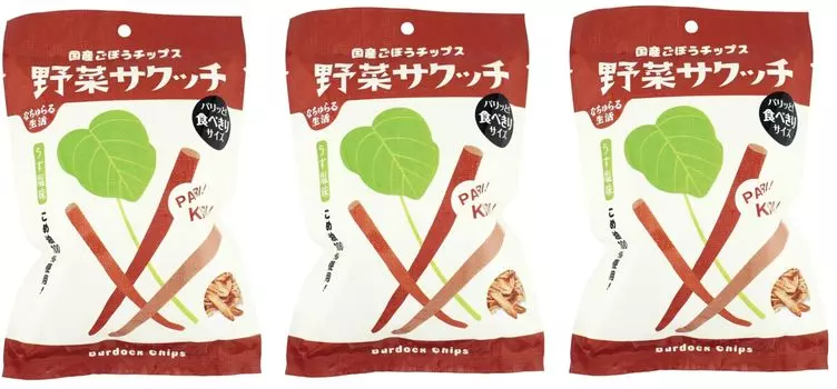 Life Vegetable Sakuchi Отечественные чипсы из лопуха 19 г x 3 пакета Без глютена E-Органик