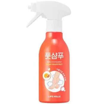 Lifeholic Bubble Foot Шампунь Свежий Грейпфрут 400мл, 1 уп., 1 шт.