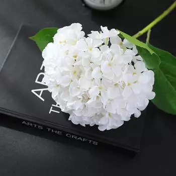 Lifelike Artificial Hydrangea Flowers 66cm Large Flowers Artificial Fake Hydrangeas for Home Decor Floral Arrangements Wedding Bouquets Centerpieces 1pc