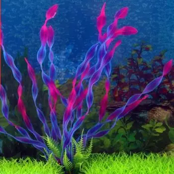Lifelike Artificial Water Plant Simulation Water Weeds Ornament Decorative Aquatic Grass Aquarium зелёный