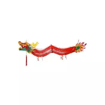 Lifelike Dragon Paper Lantern Chinese Hanging Paper Dragon Lamp Spring Festival S