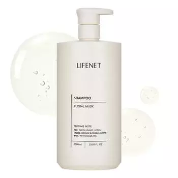 Lifenet Shampoo Floral Musk, 1L, 1 piece