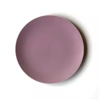 Lifestyle Island Claire Salad Plate (Approx.) Diameter 23.5cm x Height 2cm 450g (Purple Shiny) r141pa
