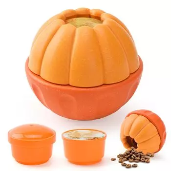 LIFLIX 3в1 Собака Обучающая Лизание Закуска Жевание Замороженная Еда Предотвращает Раннее Оранжевый Мандарин Игрушка, Игрушка, Игрушка, Игрушка, Игрушка, Лобстер, Контейнер, Еда, оранжевый