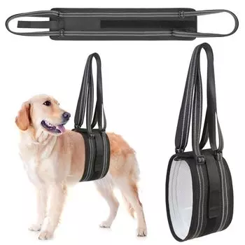 Lift Rear Disabilities Dog Lift Harness Pet Auxiliary Belt Dog Support Harness Dog Recovery Sling S