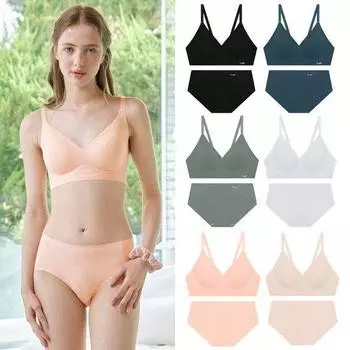 [LIFT-UP] Комплект трусиков-бралетт с подъемным механизмом - 6 цветов Pitch: M.95