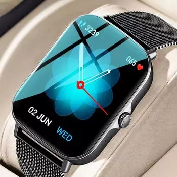 LIGE 2022 мужские умные часы 1,69 дюйма с цветным экраном, полносенсорный спортивный фитнес-трекер, Bluetooth-вызов, умные часы, женские умные часы для мужчин